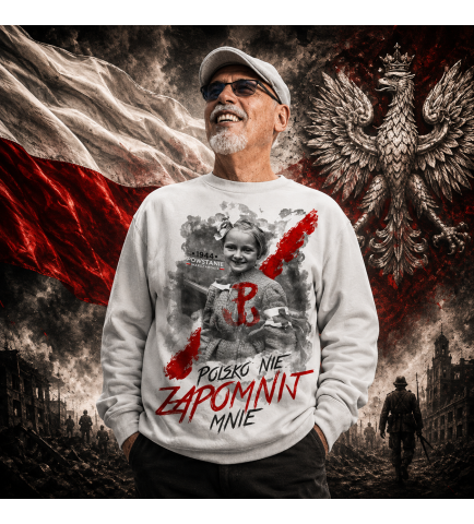 Bluza POLSKO NIE ZAPOMNIJ MNIE